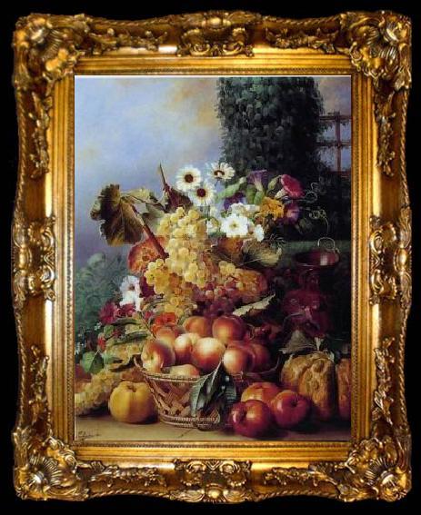 framed  unknow artist Floral, beautiful classical still life of flowers 01, ta009-2